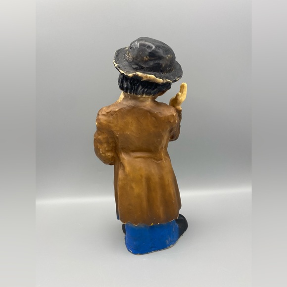 Emmett Kelly Squeak Toy 10” Vintage 1950s Rubber Figurine Clown Doll Preowned - Picture 3 of 8